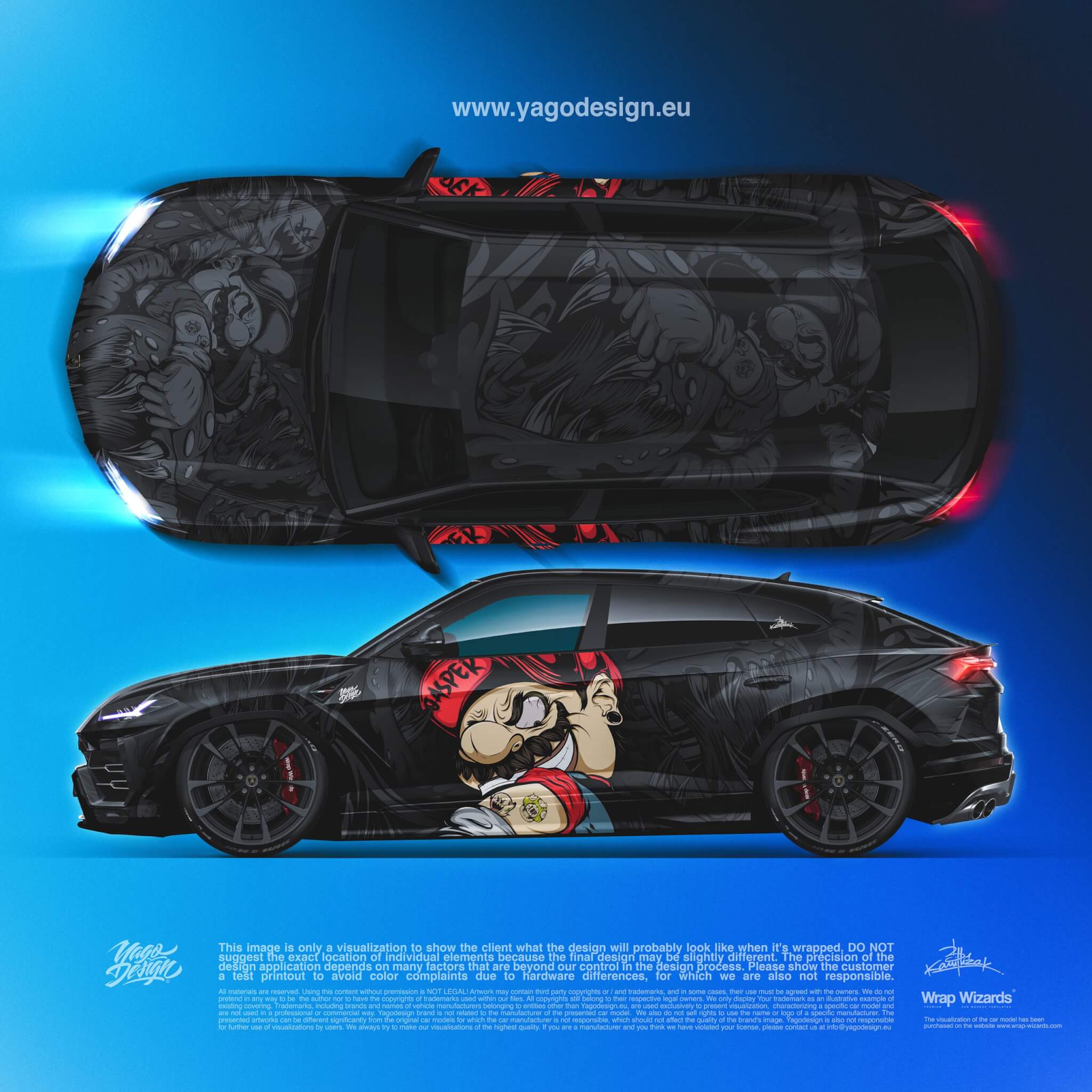Lamborghini-Urus-side&top