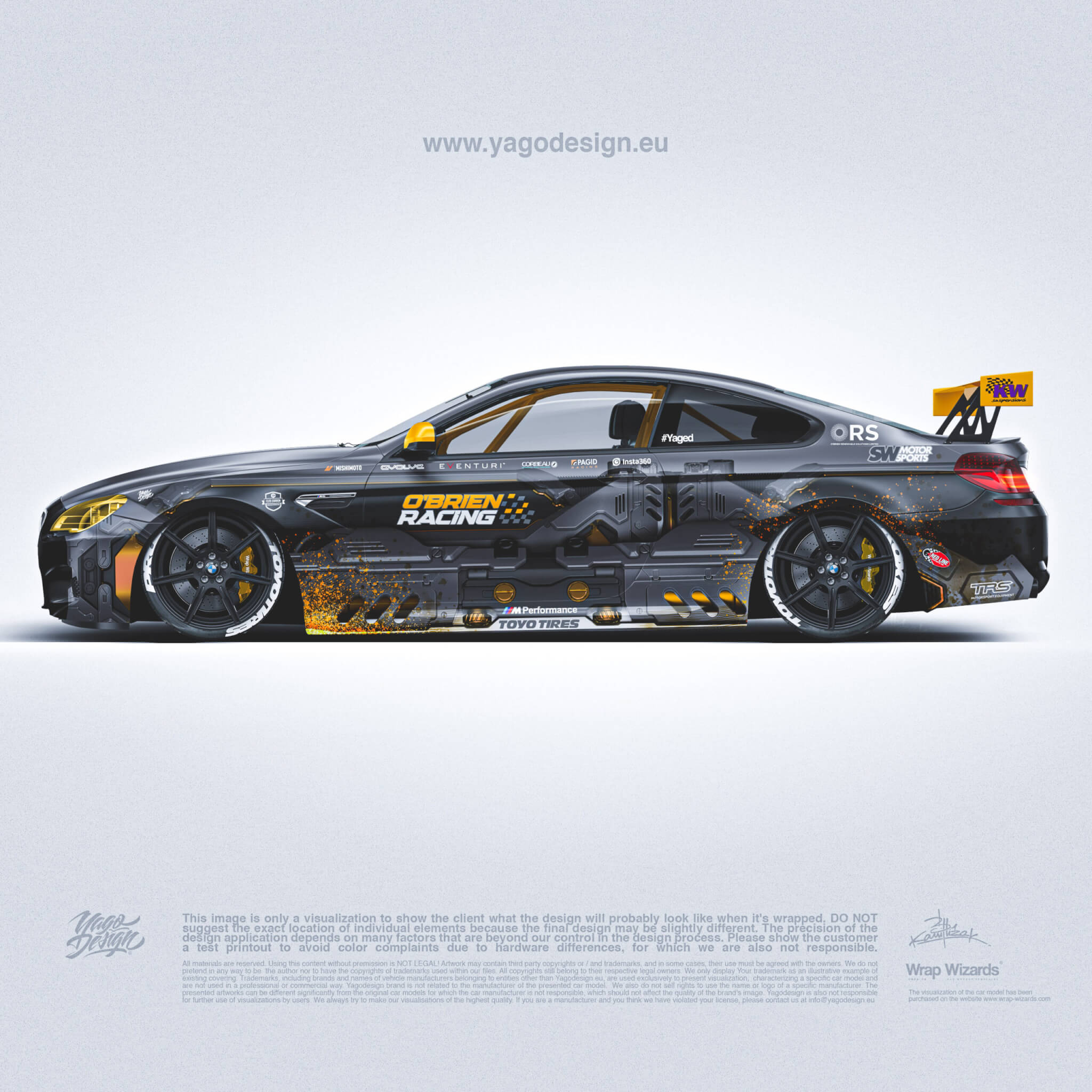 BMW M6 OSR RACING by Yagodesign